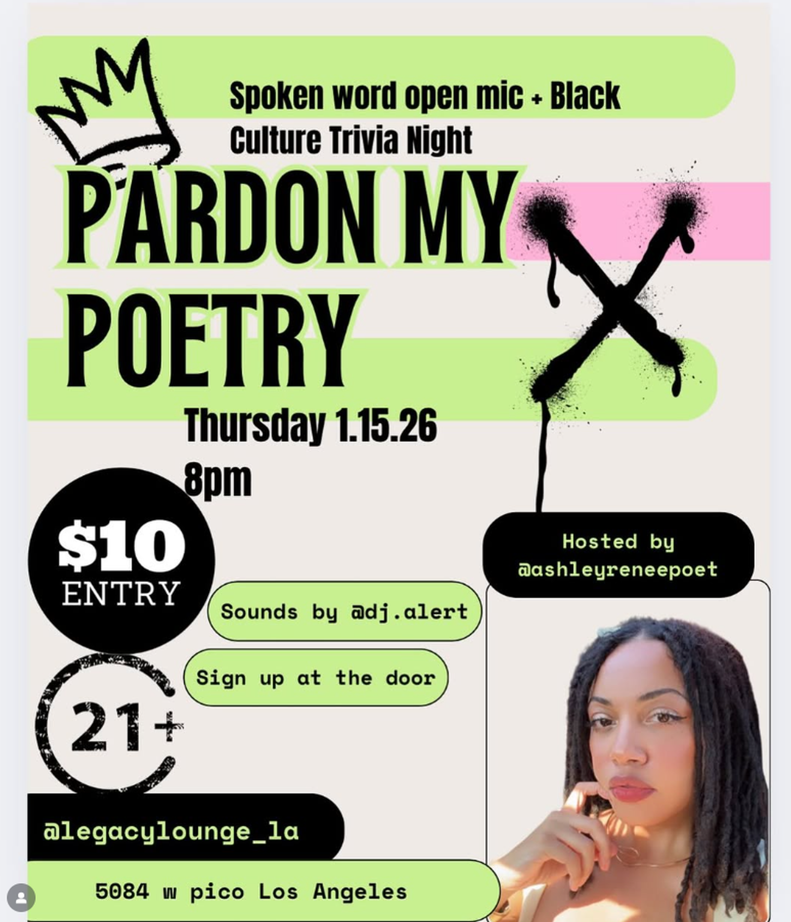 1-15 Thurs Pardon My Poetry