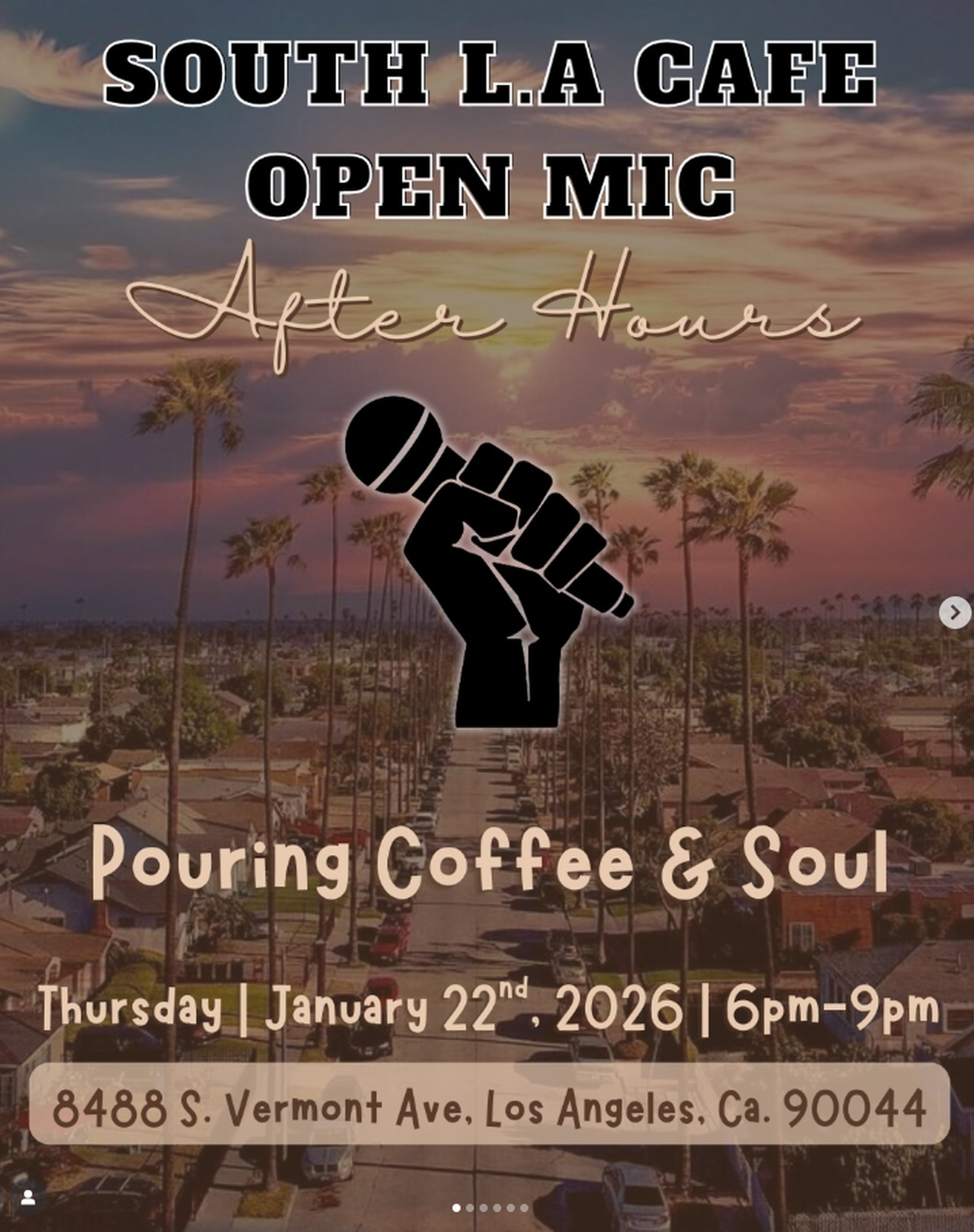 1-22 thurs South LA Cafe