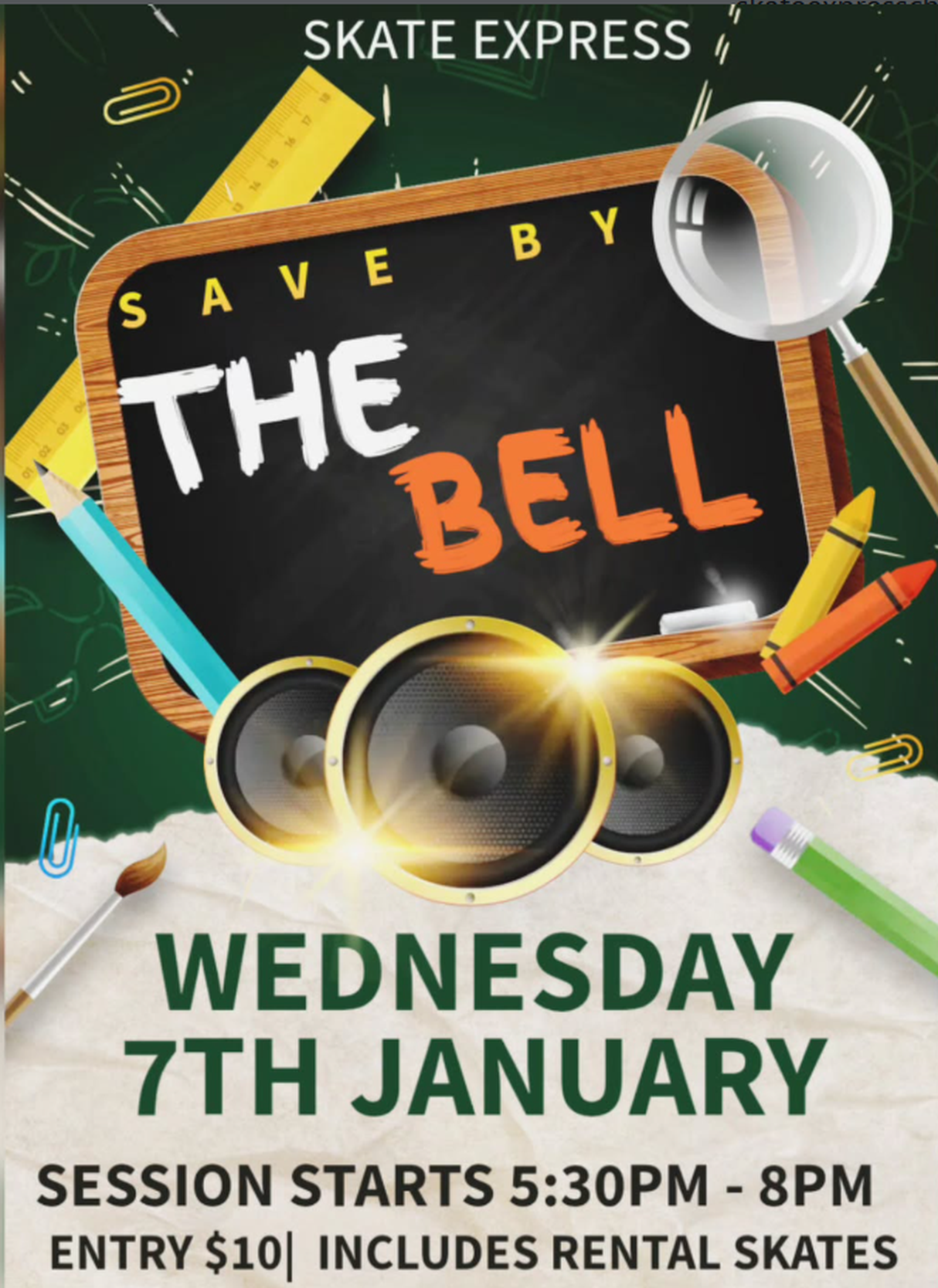 1-7 weds Skate Express