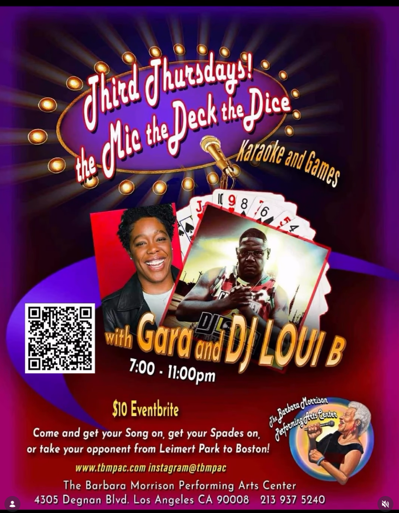 3rd Thurs Mic the Deck the Dice